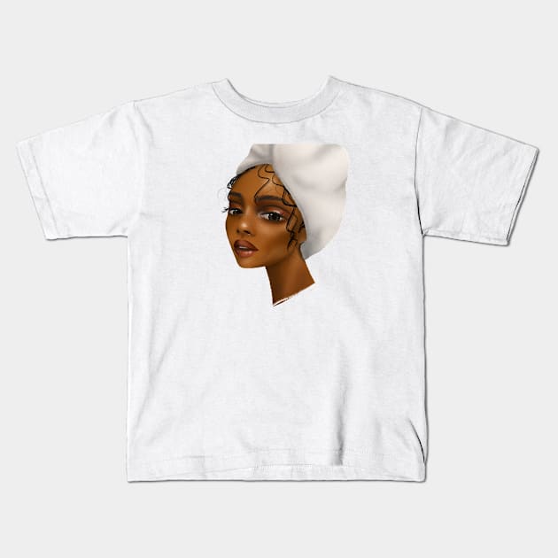 Woman Kids T-Shirt by Wadul